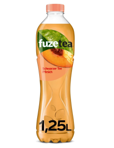 Fuze Tea Schwarzer Tee Pfirsich 6 x 1,25l DPG