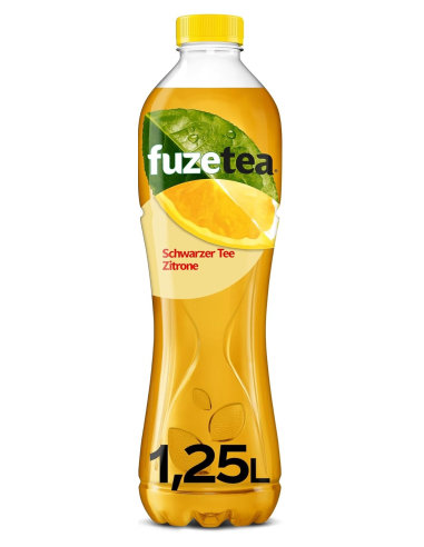 Fuze Tea Schwarzer Tee Zitrone 6 x 1,25l DPG