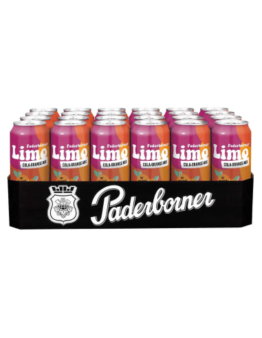 Paderborner Limo Cola Orange 24 x 500ml DPG