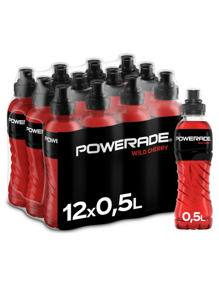 Powerade Wild Cherry 12 x 500ml DPG