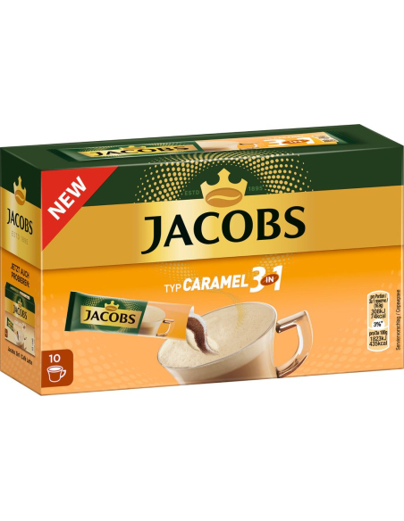 Jacobs 3 in 1 Caramel 12 x 112g