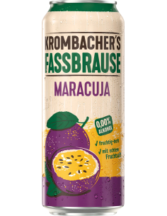 Krombacher Fassbrause Maracuja 24 x 500ml DPG