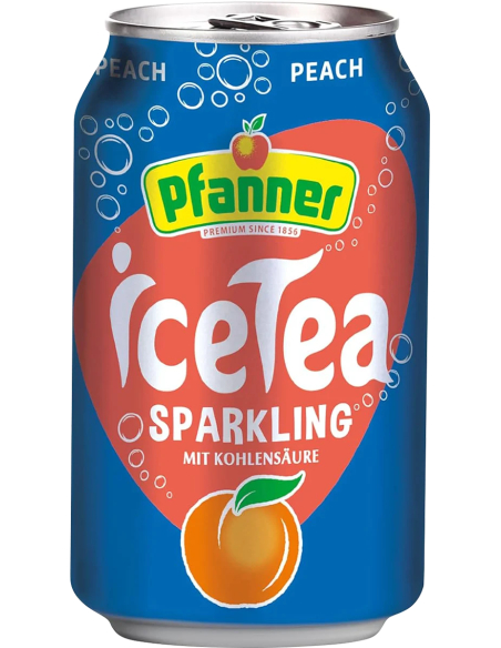 Pfanner Ice Tea Sparkling Pfirsich 24 x 330ml DPG