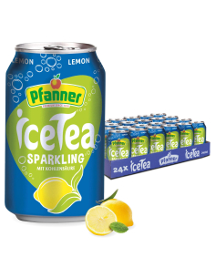 Pfanner Ice Tea Sparkling Lemon 24 x 330ml DPG 2