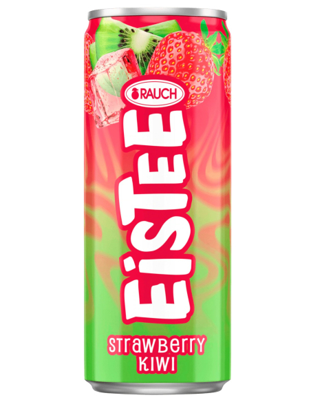 Rauch Eistee Strawberry Kiwi 12 x 330ml DPG