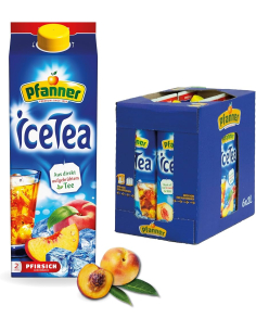 Pfanner Ice Tea Pfirsich 6 x 2l 2