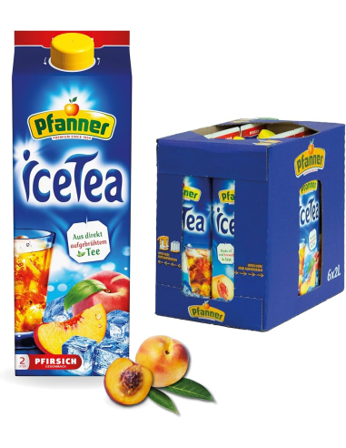 Pfanner Ice Tea Pfirsich 6 x 2l