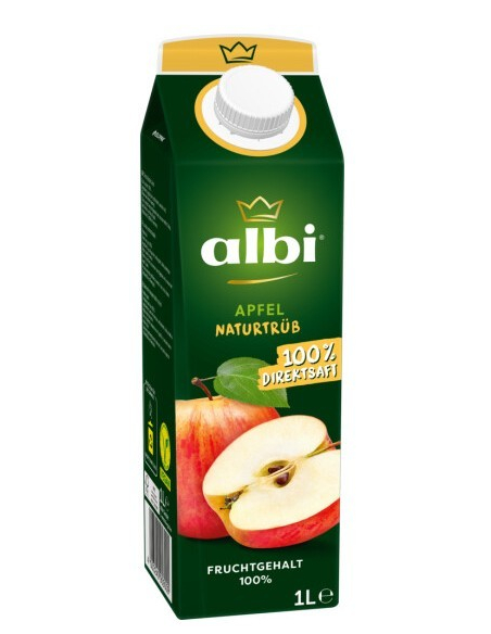 Albi Apfelsaft trüb 6 x 1l