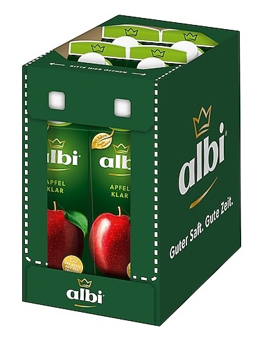 Albi Apfelsaft klar 6 x 1l