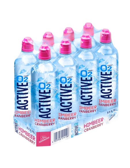 Adelholzener Active O2 Himbeer 8 x 750ml DPG