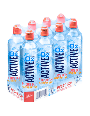 Adelholzener Active O2 Pfirsich 8 x 750ml DPG