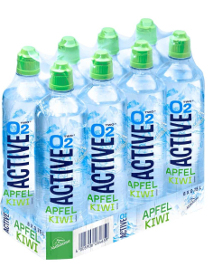 Adelholzener Active O2 Apfel Kiwi 8 x 750ml DPG 2