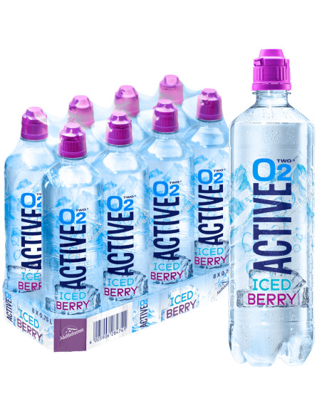 Adelholzener Active O2 Iced Berry 8 x 750ml DPG