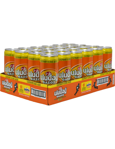 Uludag Gazoz Orange 24 x 330ml DPG