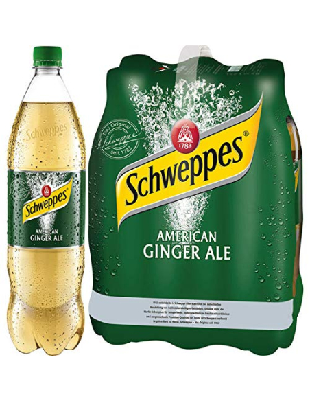 Schweppes Ginger Ale 6 x 1,25l DPG