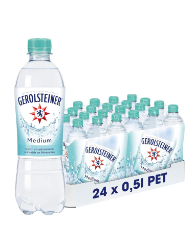 Gerolsteiner Medium 4 x 6er 500ml DPG