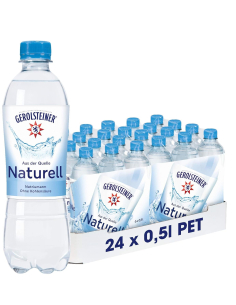 Gerolsteiner Naturell 4 x 6er 500ml DPG 2
