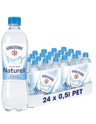 Gerolsteiner Naturell 4 x 6er 500ml DPG