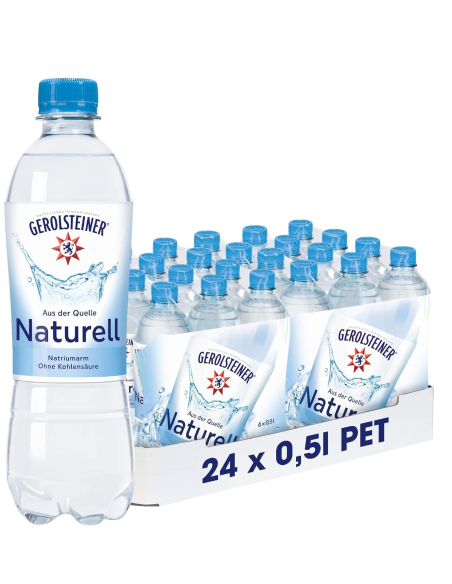 Gerolsteiner Naturell 4 x 6er 500ml DPG