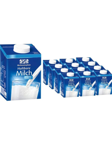 Weihenstephan H-Milch 1,5% 12 x 500ml