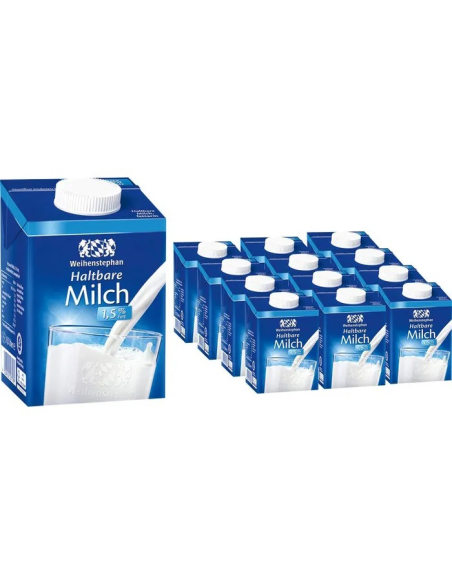 Weihenstephan H-Milch 1,5% 12 x 500ml