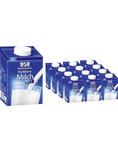 Weihenstephan H-Milch 3,5% 12 x 500ml