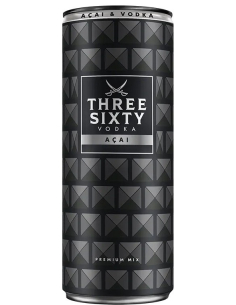 Three Sixty Vodka Acai 10% 12 x 330ml DPG