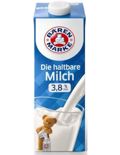 Bärenmarke H-Milch 3,8% 12 x 1l