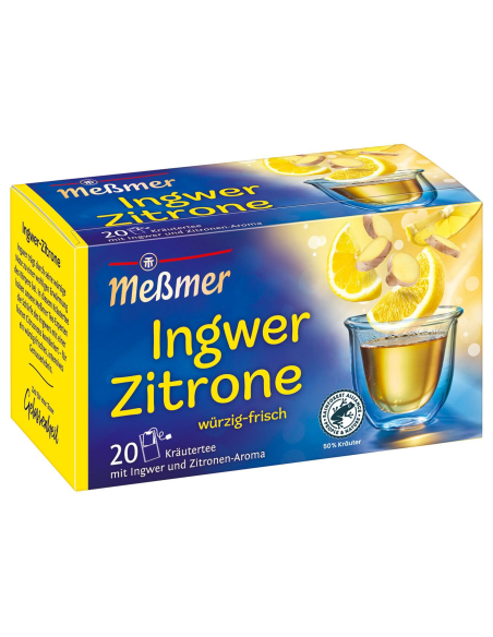 Meßmer Ingwer Zitrone 10 x 20er 40g