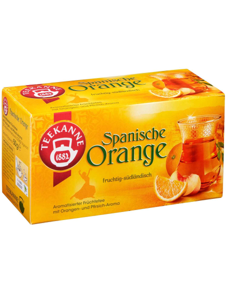 Teekanne Spanische Orange 12 x 20er 50g