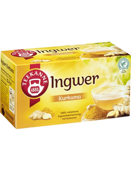 Teekanne Ingwer Kurkuma 12 x 18er 32,4g