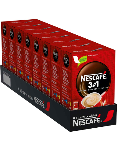Nescafe 3 in 1 Sticks 8 x 10er 165g