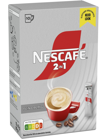 Nescafe 2 in 1 Sticks 8 x 10er 80g
