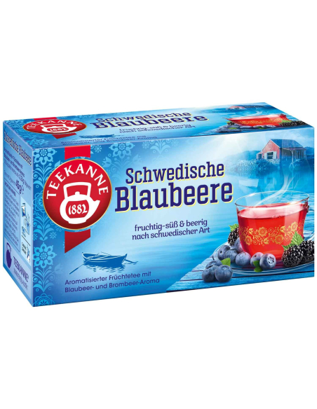 Teekanne Schwedische Blaubeere 12 x 20er 45g