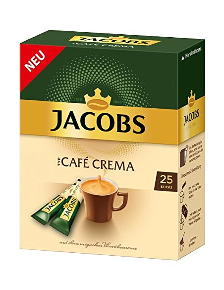 Jacobs Café Crema Sticks 12 x 25er 45g