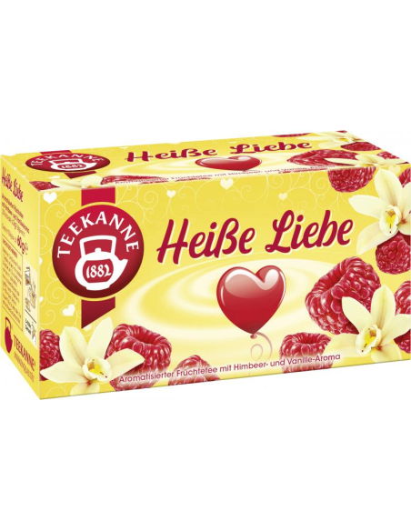 Teekanne Heiße Liebe 12 x 20er 45g