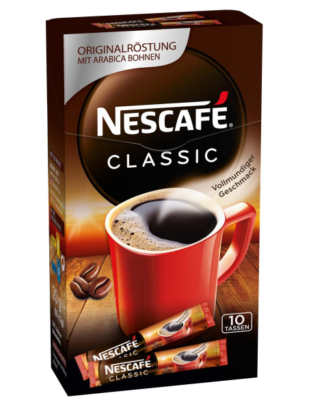 Nescafe Classic Sticks 10 x 10er 20g
