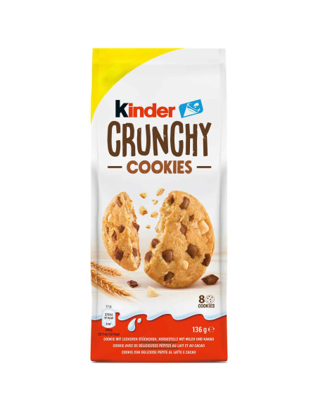 Kinder Crunchy Cookies 15 x 136g