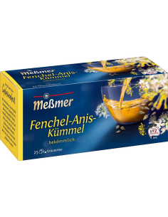 Meßmer Fenchel Anis Kümmel 12 x 25er