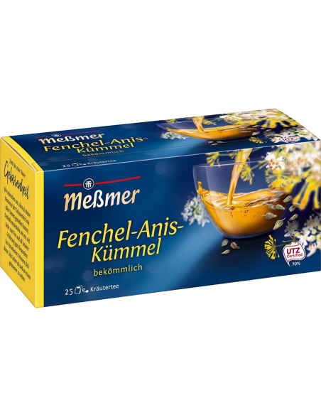 Meßmer Fenchel Anis Kümmel 12 x 25er