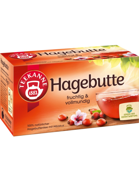 Teekanne Hagebutte 12 x 20er 45g