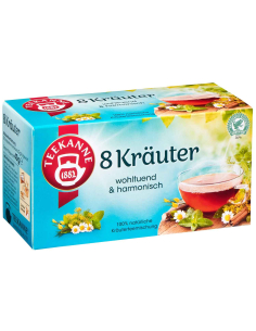 Teekanne 8 Kräuter 12 x 20er 40g