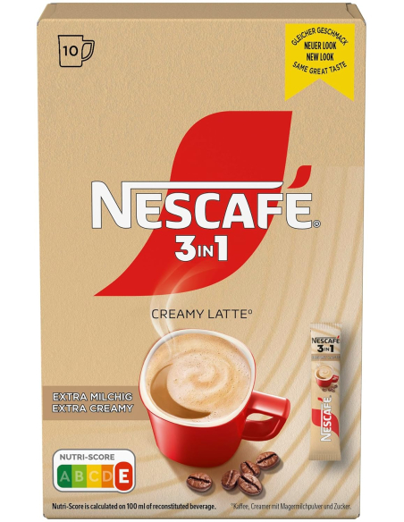 Nescafe 3 in 1 Creamy Latte 8 x 10er 15g