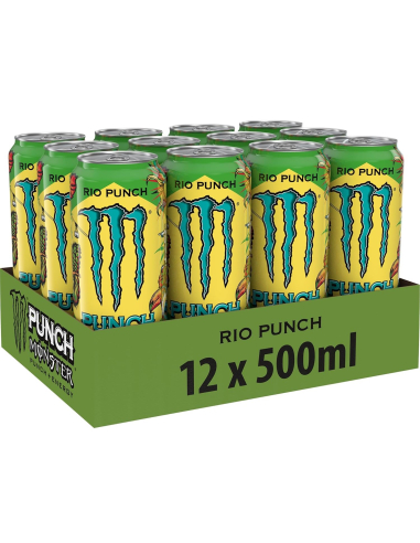 Monster Energy Rio Punch 12 x 500ml DPG