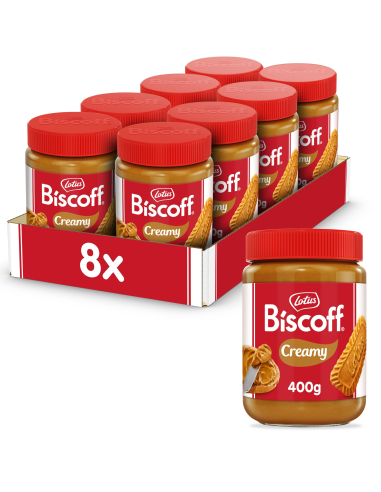 Lotus Biscoff Creamy 8 x 400g