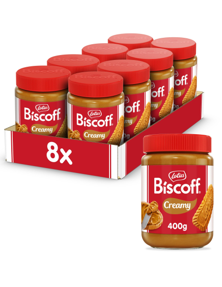 Lotus Biscoff Creamy 8 x 400g