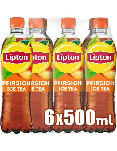 Lipton Ice Tea Pfirsich 6 x 500ml DPG