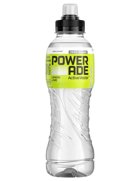Powerade Activewater Lemon Lime Zero 12 x 500ml DPG