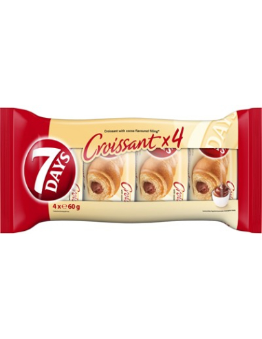 7 Days Croissant Kakao 10 x 4er 60g