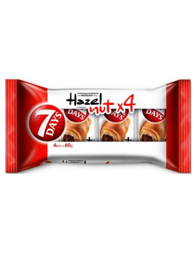 7 Days Croissant Haselnuss 10 x 4er 60g
